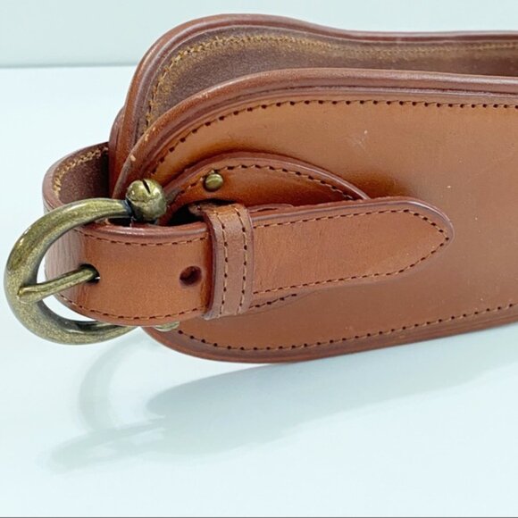 J CREW brown genuine leather belt. Size Small. - Picture 6 of 12